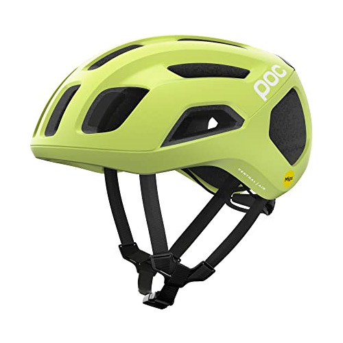 Poc Ventral Air Mips (cpsc) Cycling Helmet Lemon Calcite Mat