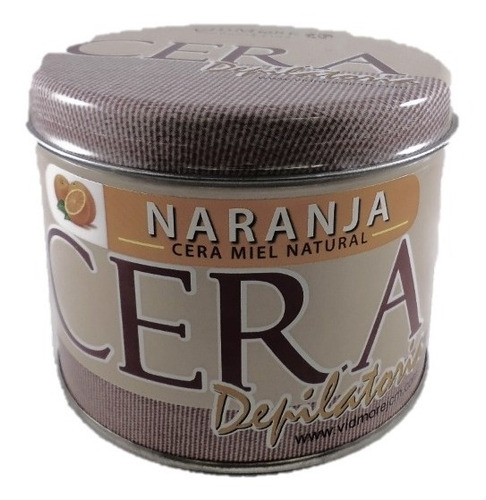 Vidmore Cera Depilatoria Naranja Cera Miel + Lienzos 500gr