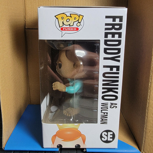 Freddy Funko As Wolfman Flocked - Sdcc 2020 (Usado)