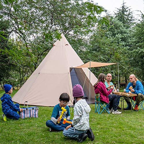 Carpa De Camping Familiar Kazoo Carpas Tipi Grandes E Imperm