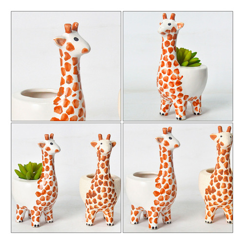 Maceta Con Forma De Jirafa, Maceta