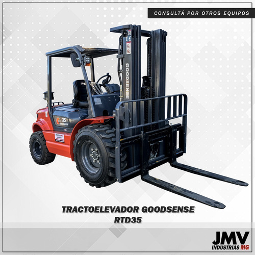 Imagen 1 de 8 de Autoelevador Todoterreno Tractoelevador Goodsense Rtd 35