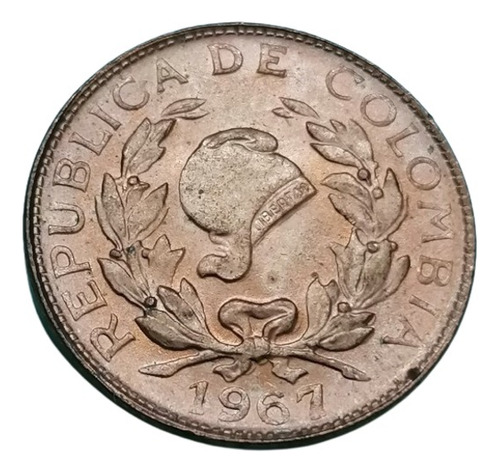 Colombia Moneda 1 Centavo 1967