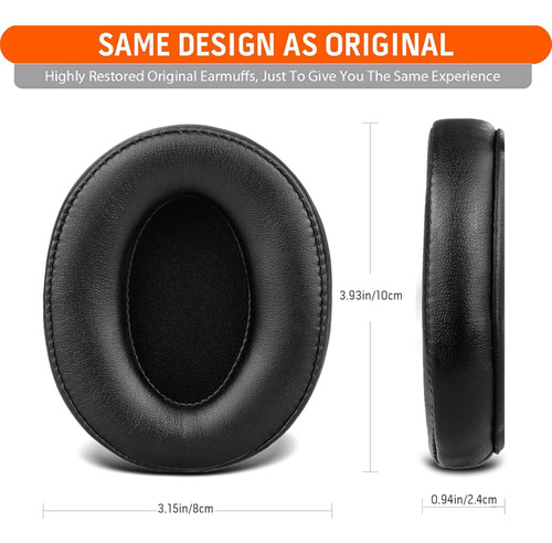 Reemplazo Para Almohadillas Sony Mdr 7506 Almohadillas, Aisl