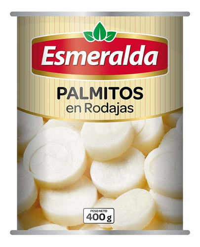 Palmitos En Rodajas Esmeralda Lata  400gr
