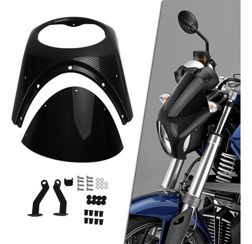 Parabrisas Con Carenado De Faros Delanteros Para Honda Cb650