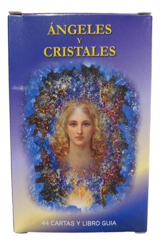 Mazo Cartas Oraculo Angeles Y Cristales 44 Cartas + Guia