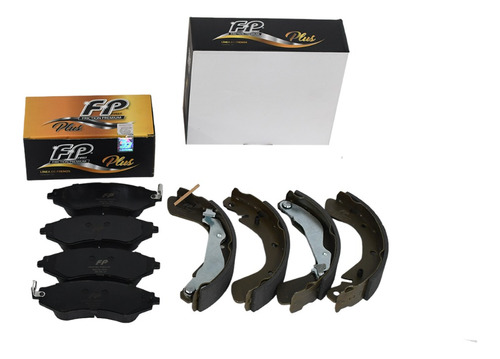 Kit Balatas Delanteras Y Traseras Spark 1.2 L 2011-2017 Fp