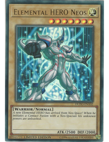 Elemental Hero Neos - Arte Alternativo Ultra Rare - Yugioh!