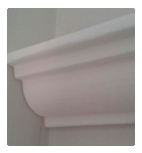 Imagem 4 de 8 de Moldura Roda Teto Rodateto Isopor Com Acabamento M15- 53 Mts