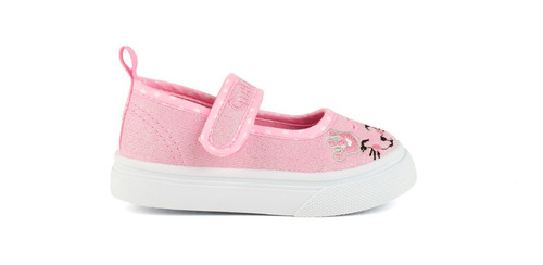 Zapato Deportivo Guga Con Velcro Pink Kitty