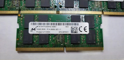 Memoria RAM  16GB 1 Micron MTA16ATF2G64HZ-2G6E1