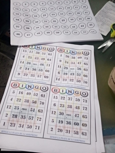 Bingo De 1000 Cartones 