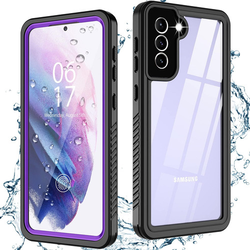 Funda Para Galaxy S21 Fe Oterkin Waterproof Purple