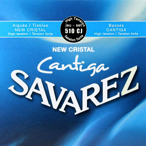 Cordas Violão Nylon Savarez New Cristal Cantiga 510cj Alta