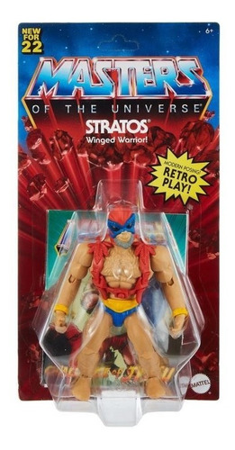 Figura He-man  Stratos Masters Of The Universe  Mattel Best