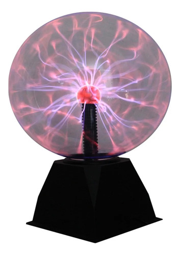 Luz De Bola De Plasma De Nebulosa Alimentada Por Usb 5 Pulgs