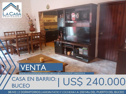 Imagen 1 de 19 de Casa De 2 Dormitorios En Buceo. Jardín , Patio Y Cochera.
