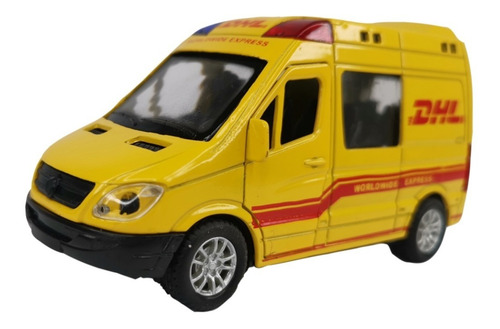 Van Camioneta Dhl Mercedes-benz Sprinter En Caja Escala 1:42