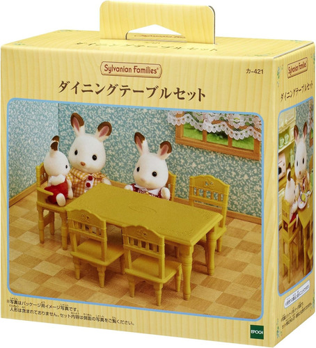 Mesa De Comedor De Juguete Sylvanian Families
