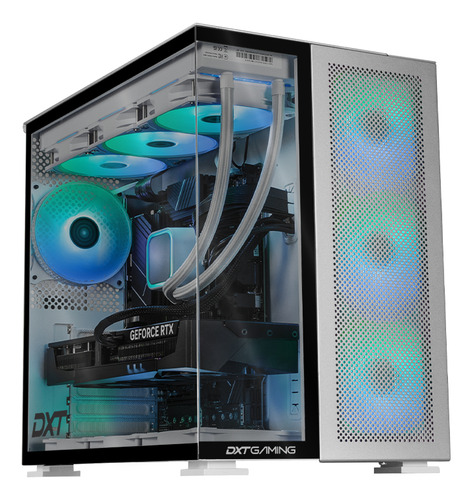 PC Gamer DXT GAMING Geforce RTX 5070 TI Intel Core I9 14900KF 64GB DDR5 SSD 2TB Sistema Liquido WIFI Silver