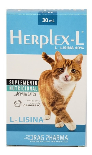 Herplex-l 30 Ml Drag Pharma Gato