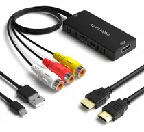Comprar Convertidor Rca A Hdmi Ruipuo Av A Hdmi 1080p\u002F720p 1080p