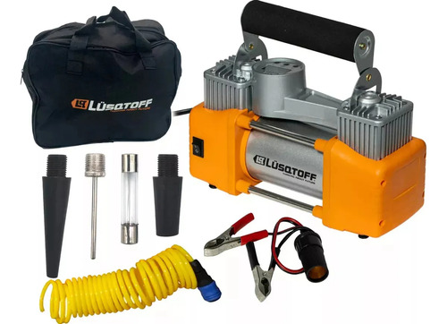 Compresor De Aire 12v Naranja