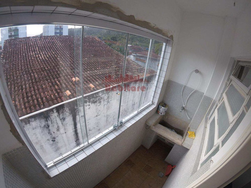 Imagem 10 de 12 de Apartamento Com 1 Dorm, Canto Do Forte, Praia Grande - R$ 135 Mil, Cod: 529900 - V529900