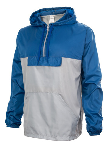 Campera Impermeable Rompeviento Anorak Bolsillo Frontal