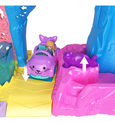 Conjunto de Acuario Polly Pocket Pollyville con Shani, con D