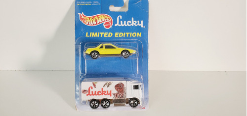 Hot Wheelscamion Y Ponti Lucky  Edicion Limitada Mattel 1996