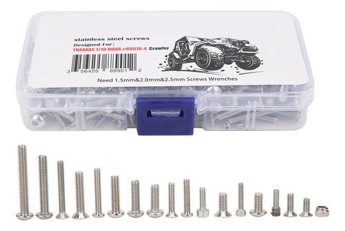 . Juego De Tornillos De Acero Inoxidable Screw Rc Car For