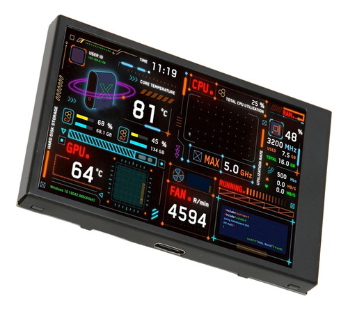 Monitor De Cpu Para Computadora, Temperatura De 3.5 Pulgadas