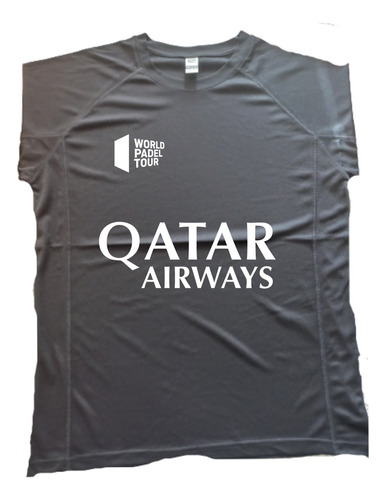 Polera Padel Qatar Airways