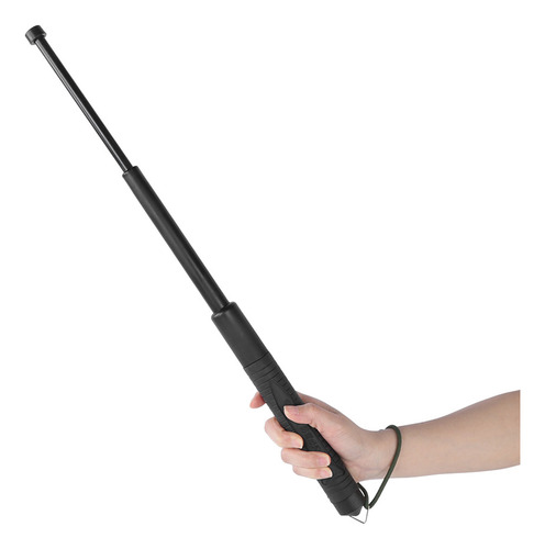 Bastón Retráctil Táctico Defensa Personal 55cm Para Fuerte