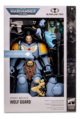 Space Wolves Wolf Guard Warhammer 40k Mcfarlane Toys