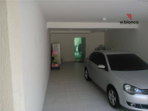 Sobrado Residencial À Venda, Vila Scarpelli, Santo André. - So0217