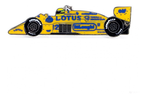 Botom Pin Broche Lotus 99t 87 Ayrton Senna Original Oficial