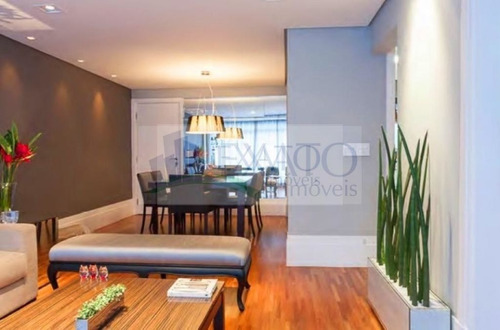 Imagem 2 de 15 de Lindo Apartamento Com 112m², 3 Dormitórios, 1 Vaga, Próximo Ao Parque Ibirapuera. - Em32124