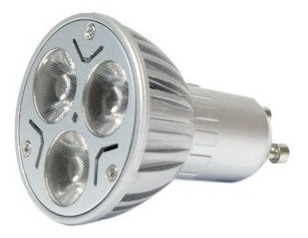 Dicroica Led 3 W Gu10 / E27 / Bi Pin 220 V Oferta: 5 + 1 !