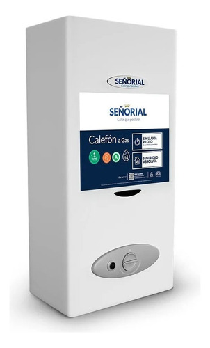 Calefon 14 Litros Automatico Gas Natural Bl S Señorial