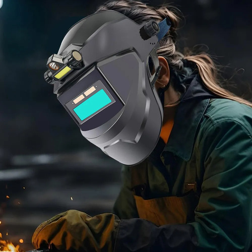 Capacete De Soldagem Com Escurecimento Automático Capacete