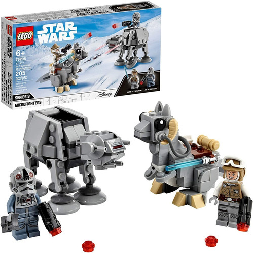 Lego Star Wars At-at Vs. Tauntaun Microfighters 75298