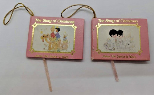 Precious Moments Vintage 1989 'the Story Of Christmas' B Ccq