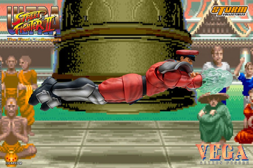 Action Figure: Ultra Street Fighter Ii - M. Bison Pre-vent