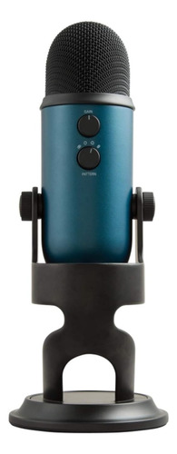 Microfono Blue Yeti  Usb Black & Teal El Mejor Nuevo 