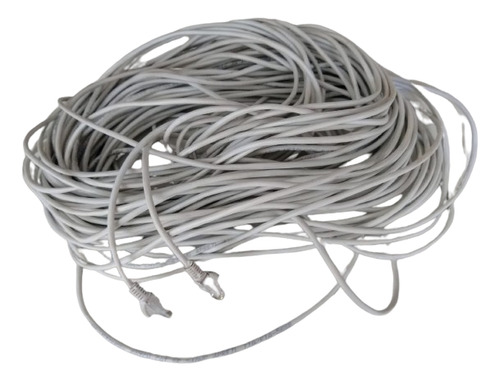 Cable De Redes Patch Cord Internet Uptrj45 Cat5e 24awg 40mts