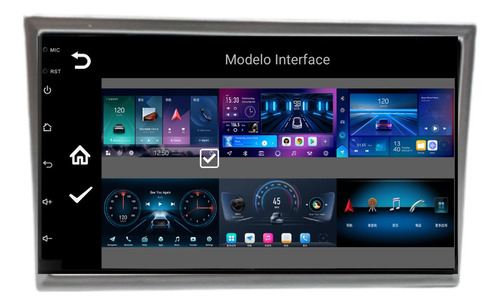 Multimedia 7 Android Peugeot 307 2002 A 2012 Adak 64gb Qled
