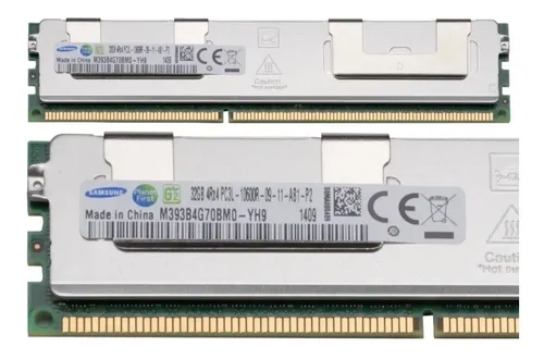 Memória Samsung Pc3l-10600r 32gb 4rx4 Ddr3 1333mhz Ecc Reg